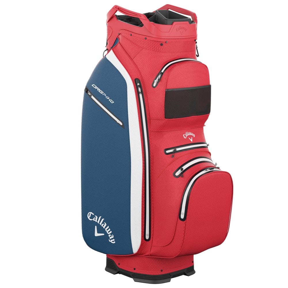 Callaway Org 14 HD Waterproof Cart Bag - Red/White/Navy - Image 2