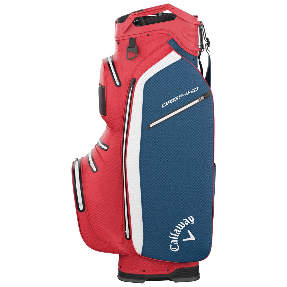 Callaway Org 14 HD Waterproof Cart Bag - Red/White/Navy - Image 4