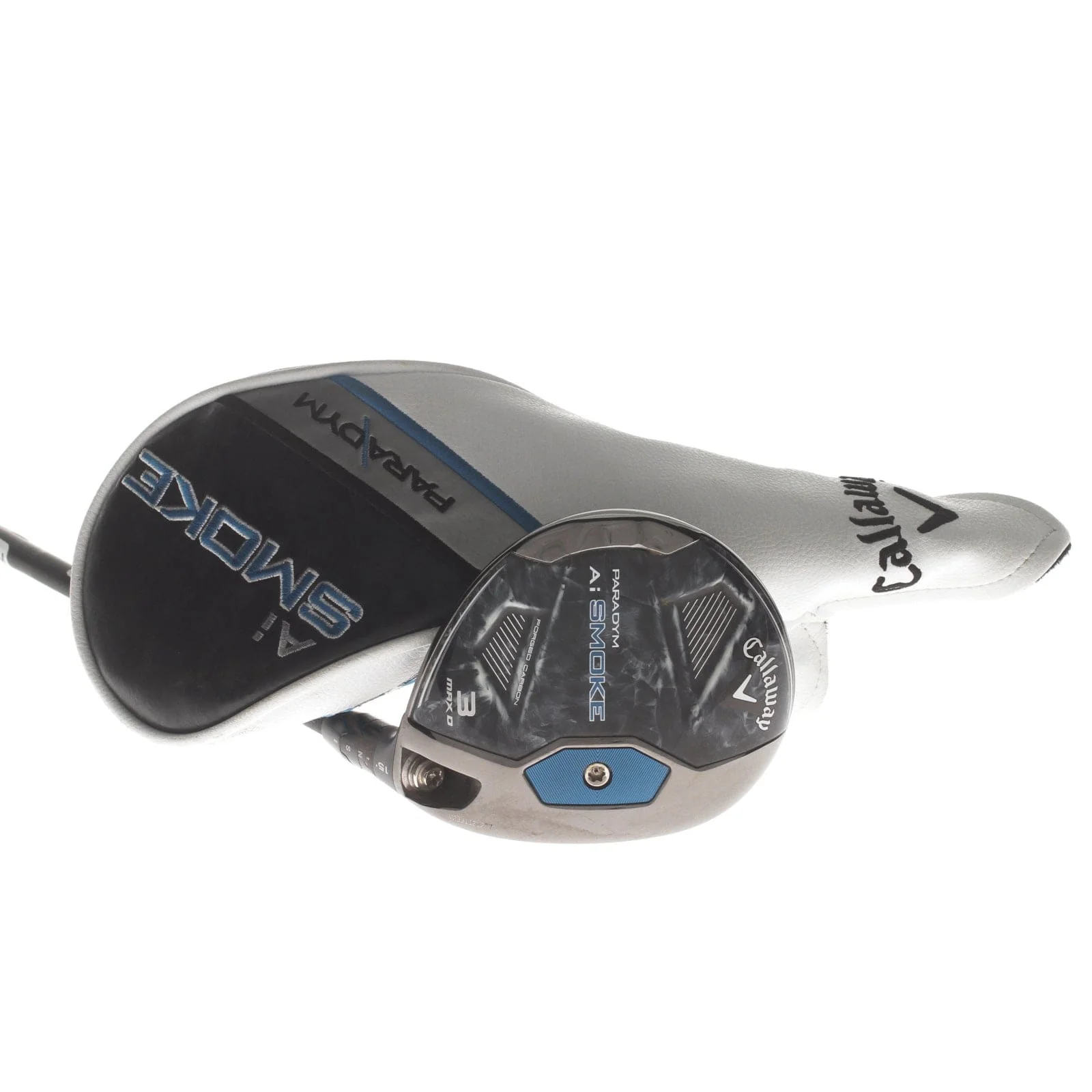 Callaway Paradym Ai Smoke Max D Graphite Mens Right Hand Fairway 3 Wood 15* Regular - Tensei 1K Series Blue 65