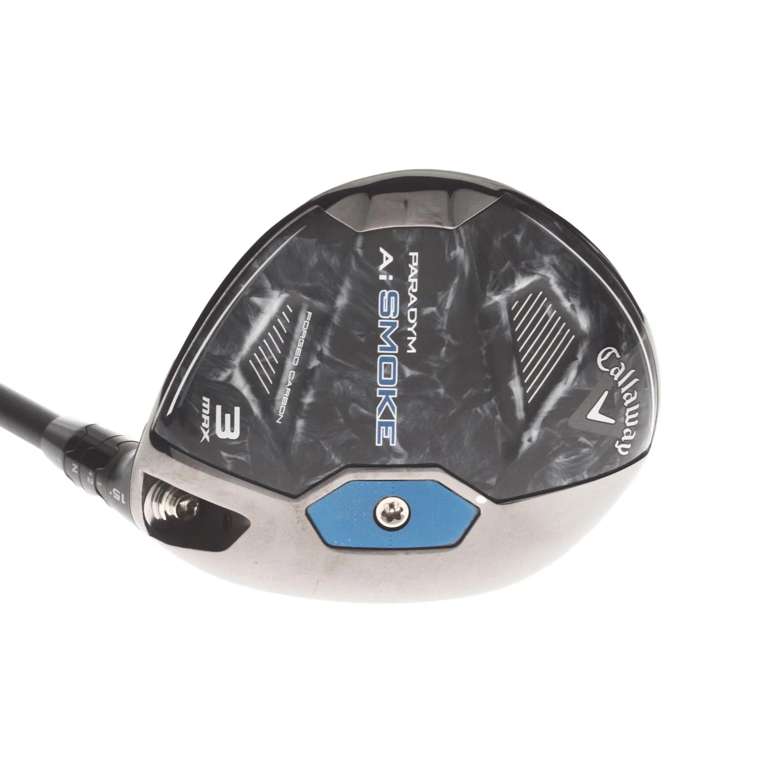 Callaway Paradym Ai-Smoke Max Graphite Mens Right Hand Fairway 3 Wood 15* Regular - Tensei AV Series 65 Blue - Image 2