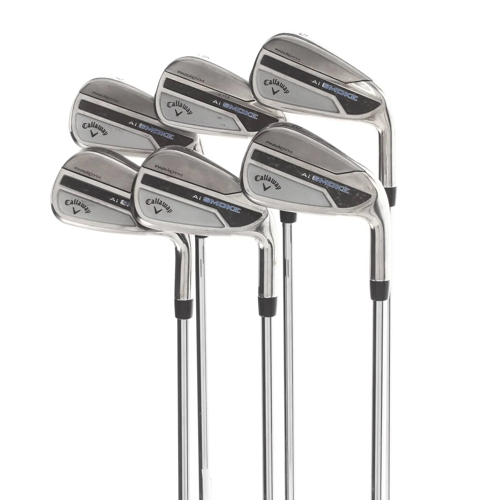 Callaway Paradym Ai-Smoke Steel Mens Right Hand Irons 5-PW Regular - True Temper Multi-Step Lite