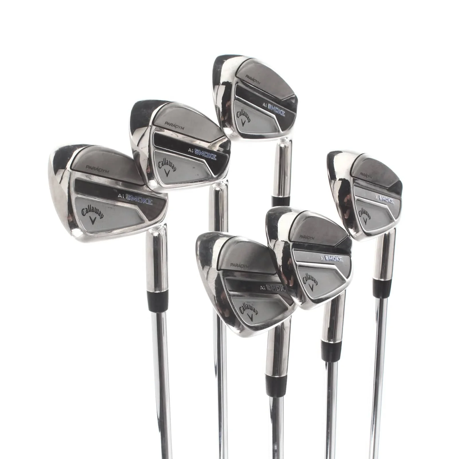 Callaway Paradym Ai-Smoke Steel Mens Right Hand Irons 5-PW Regular - True Temper Multi-Step Lite - Image 2