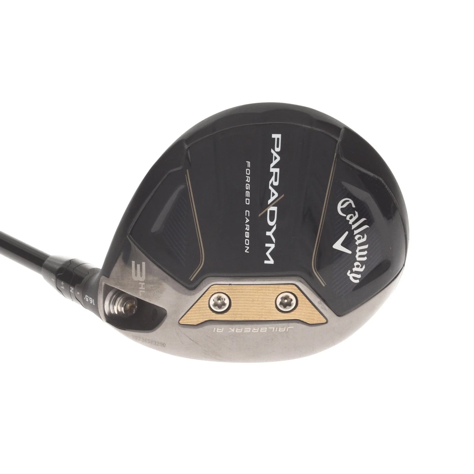 Callaway Paradym Graphite Mens Right Hand Fairway 3 wood HL 16.5* Extra Stiff - HZRDUS Black 70 - Image 2