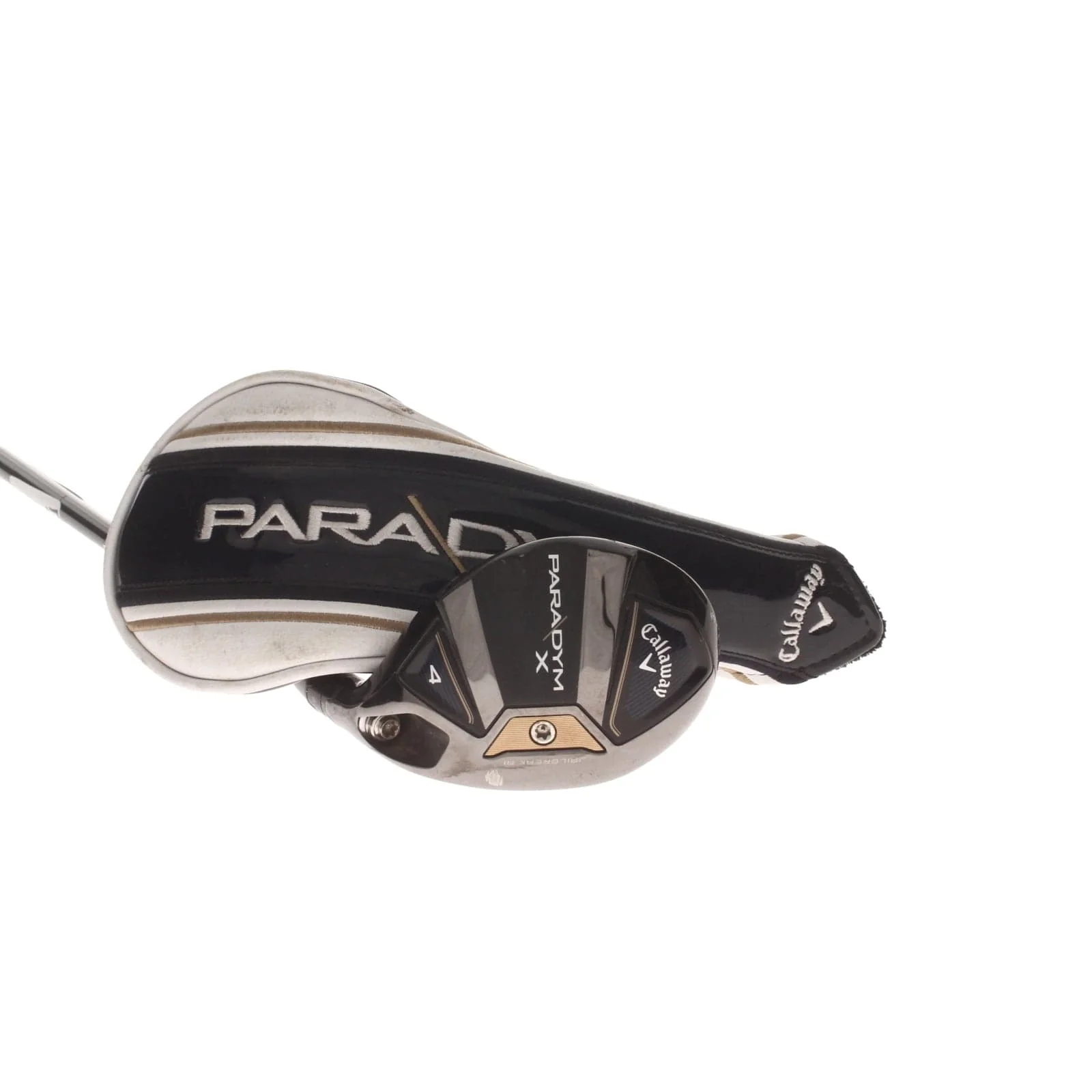 Callaway Paradym X Graphite Mens Right Hand 4 Hybrid 21* Regular - Project X HZRDUS Silver 65