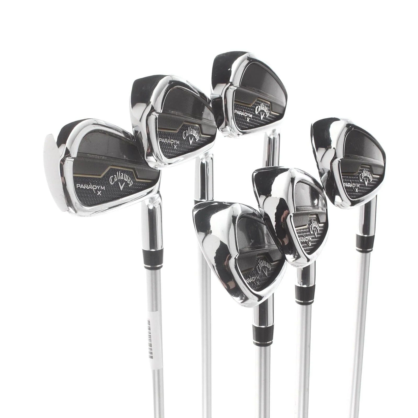 Callaway Paradym X Graphite Mens Right Hand Irons 5-PW Senior - Aldila Ascent 50 - Image 2