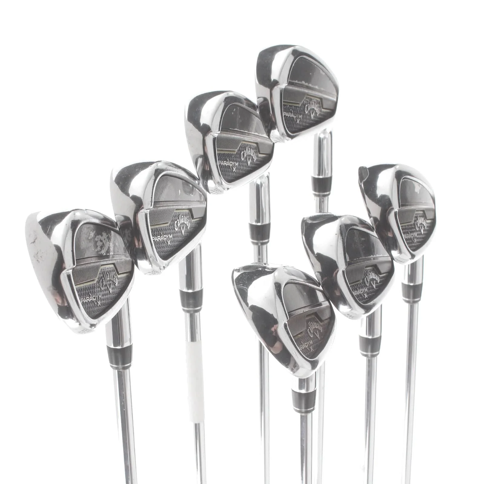 Callaway Paradym X Steel Mens Right Hand Irons 5-GW Regular - Elevate MPH 85 - Image 2