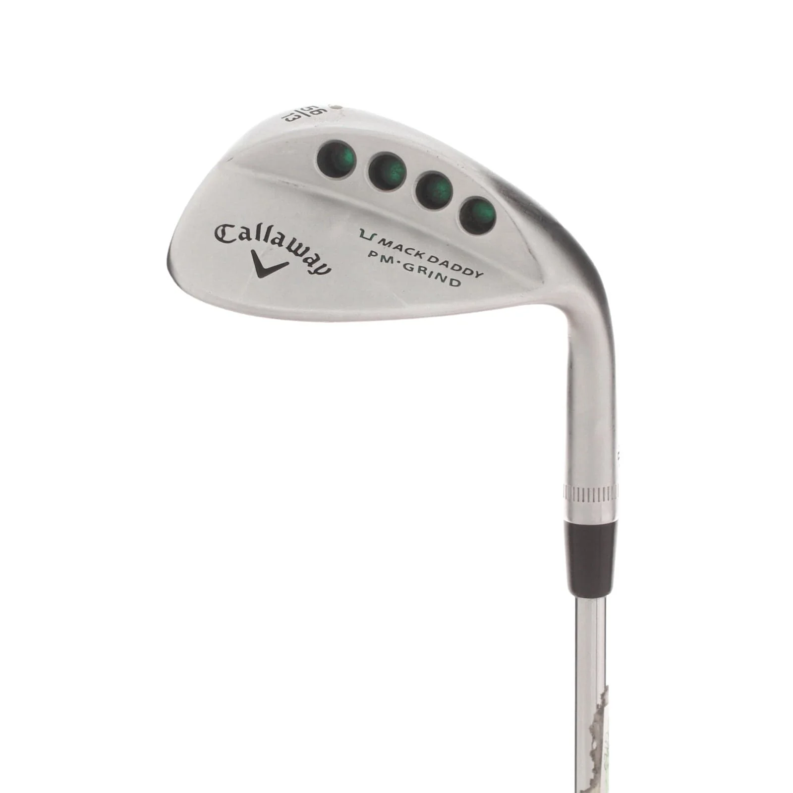 Callaway PM Grind Steel Mens Right Hand Sand Wedge 56* 13 Bounce PM Grind Wedge - KBS Tour-V