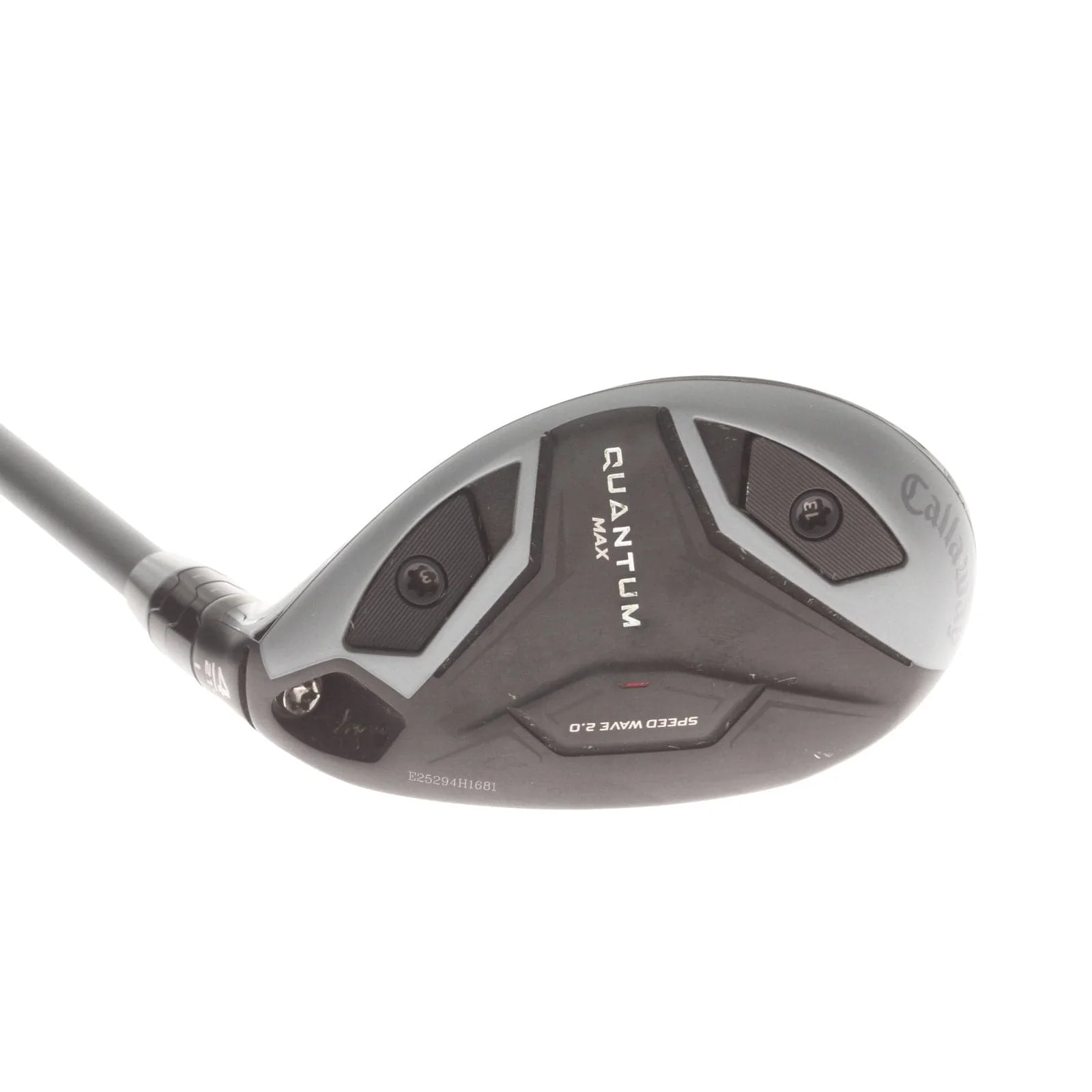 Callaway Quantum Max Graphite Mens Right Hand 4 Hybrid 21* Stiff - Denali Frost Silver 6.0 70g - Image 2