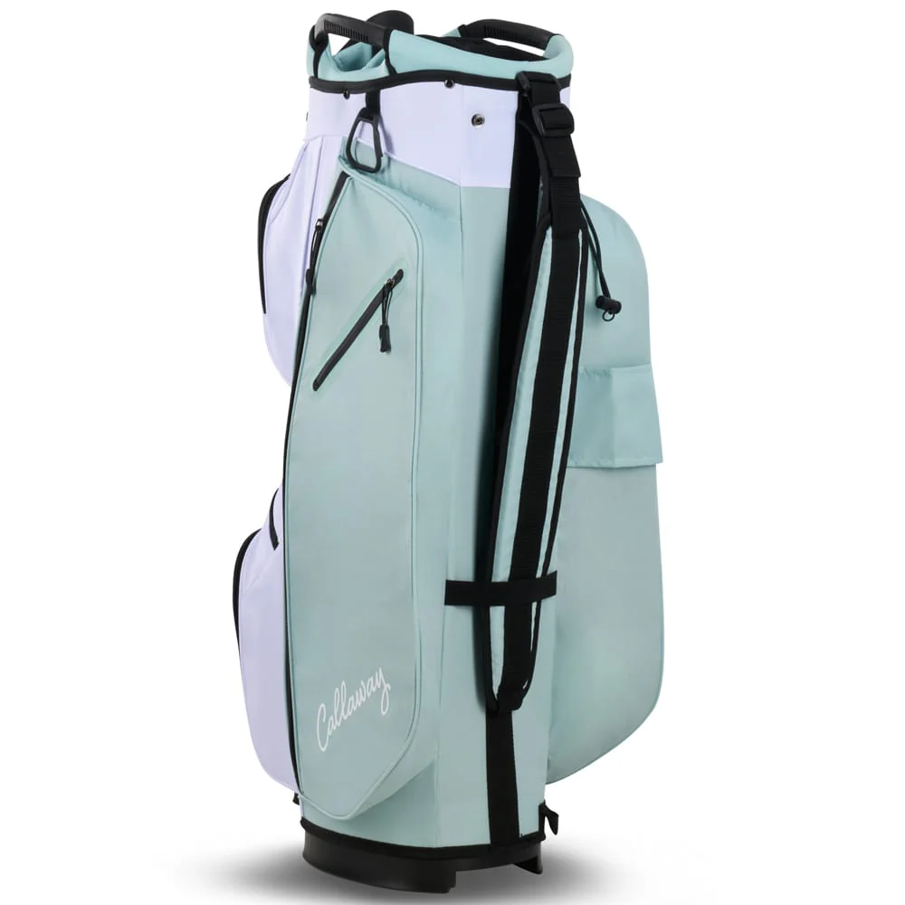 Callaway Reva '26 11-Piece Cart Bag Ladies Package Set - Peach/Surf - Image 11