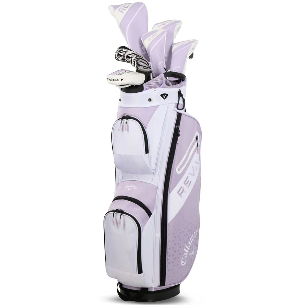 Callaway REVA 11-Piece Cart Bag Ladies Package Set - Violet Mist - Image 12