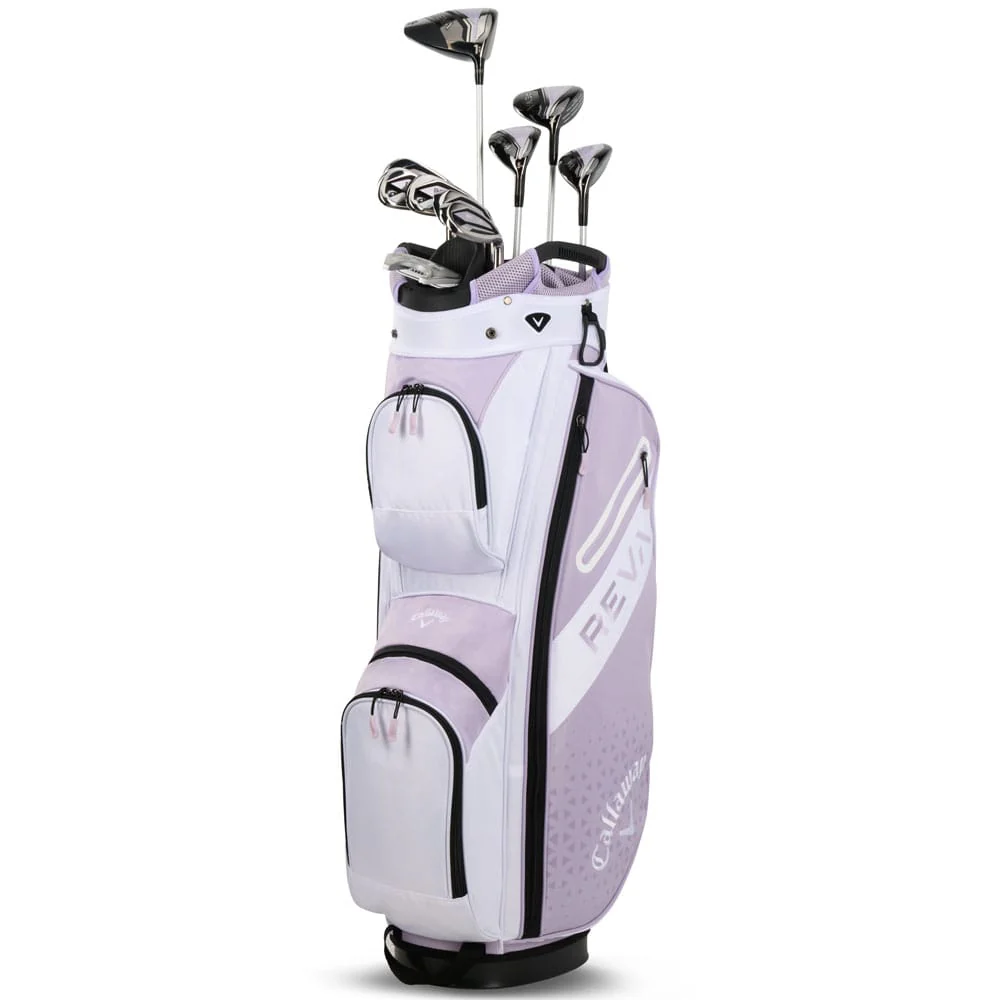 Callaway REVA 11-Piece Cart Bag Ladies Package Set - Violet Mist - Image 13
