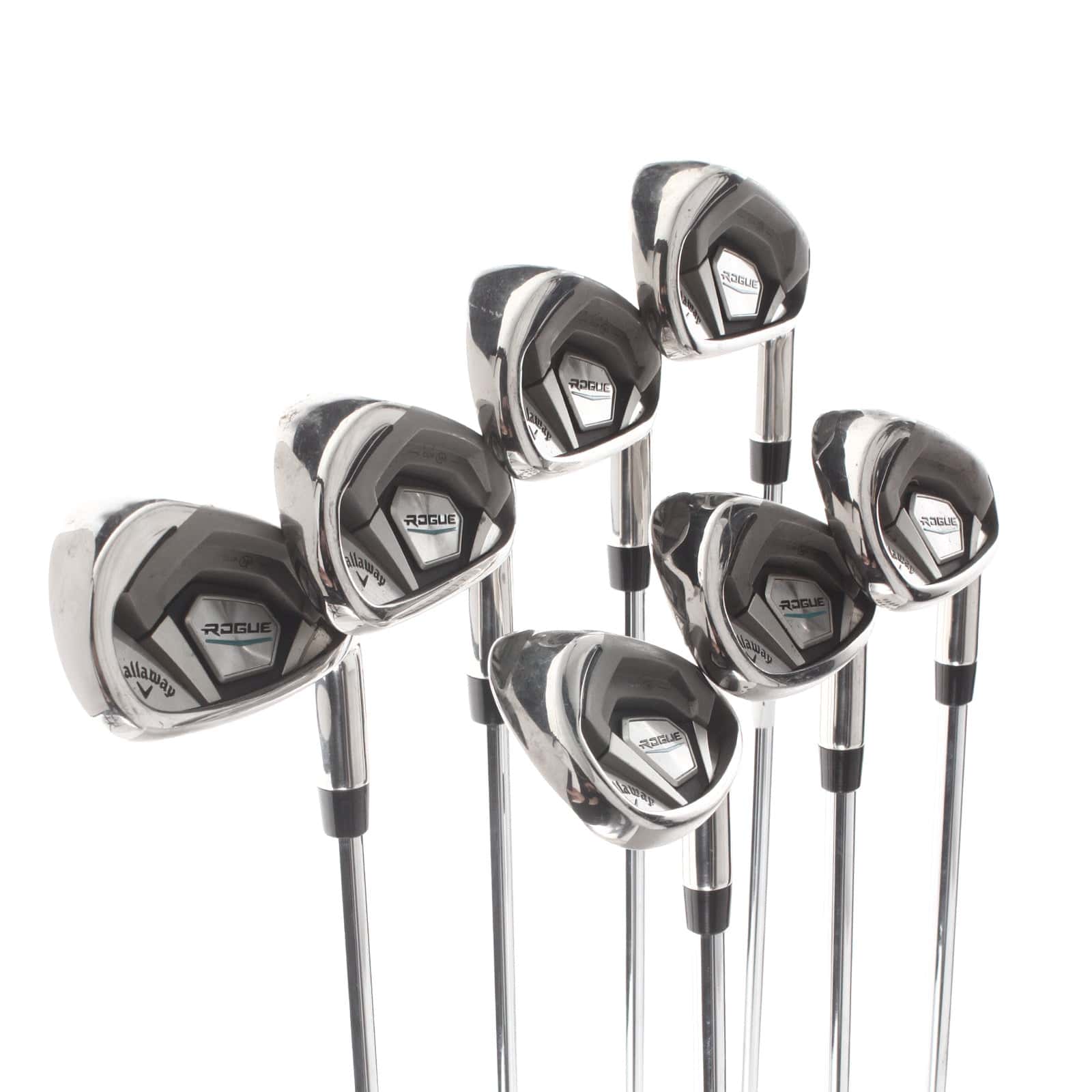 Callaway Rogue CF18 Steel Mens Right Hand Irons 5-SW Regular - True Temper XP95 - Image 2