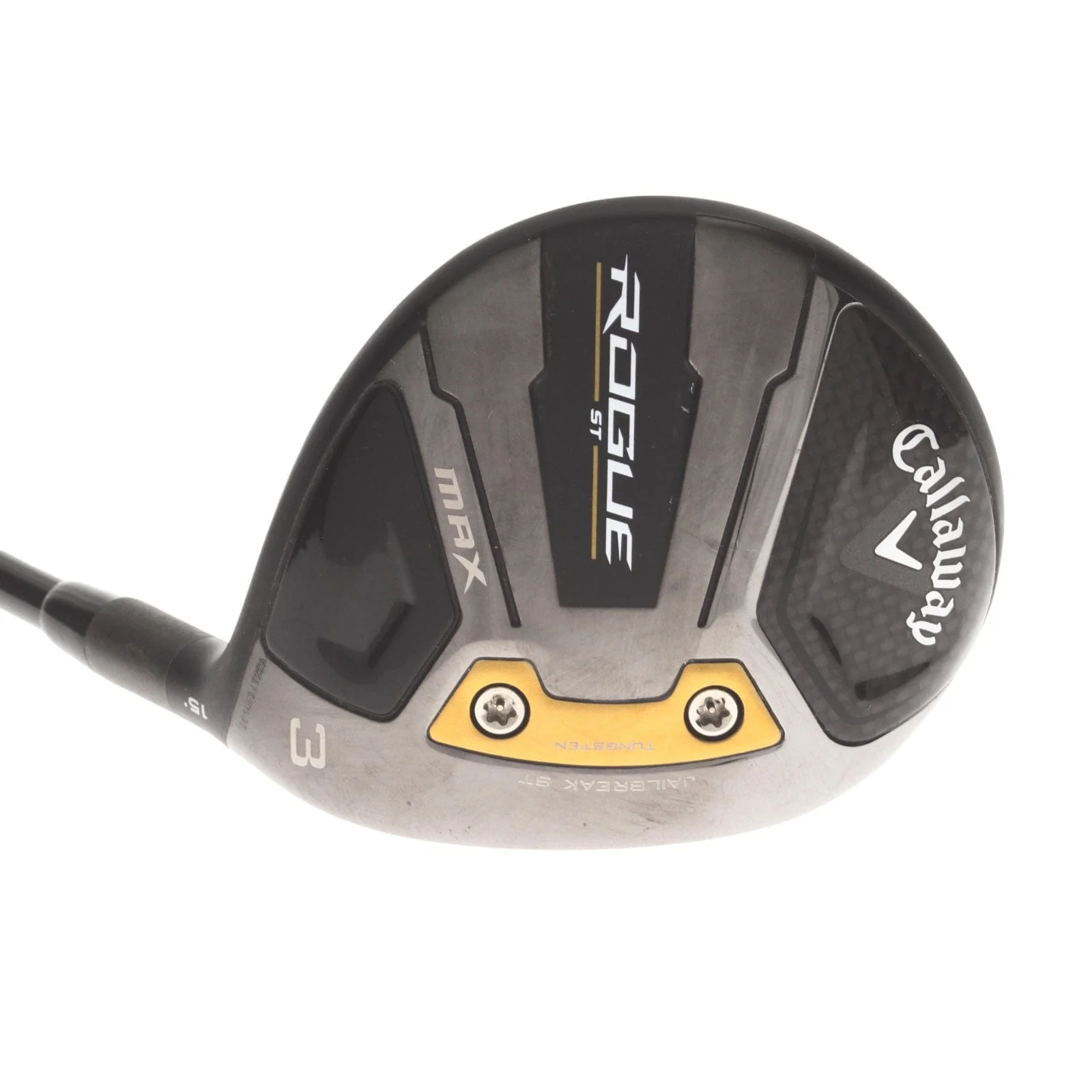 Callaway Rogue ST Max Graphite Mens Right Hand Fairway 3 Wood 15* Regular - Tensei AV Series Blue 65