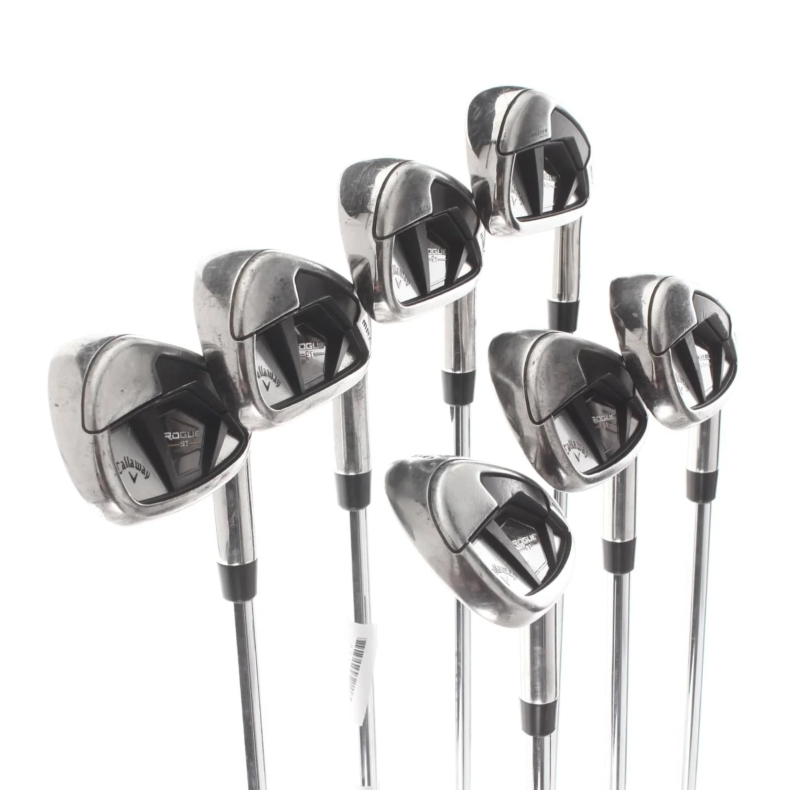 Callaway Rogue ST Max Steel Mens Right Hand Irons 5-SW Regular - Elevate MPH 95 - Image 2