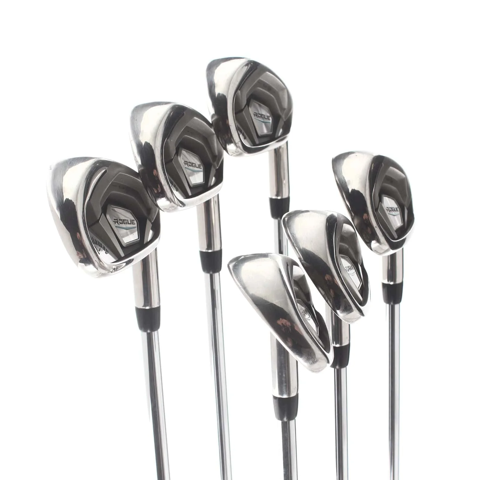 Callaway Rogue Steel Mens Right Hand Irons 5-PW Regular - Speedstep 80 - Image 2
