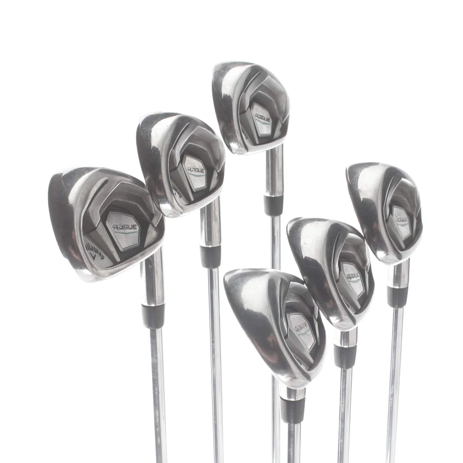 Callaway Rogue Steel Mens Right Hand Irons 5-PW Regular - True Temper XP 95 R300 - Image 2