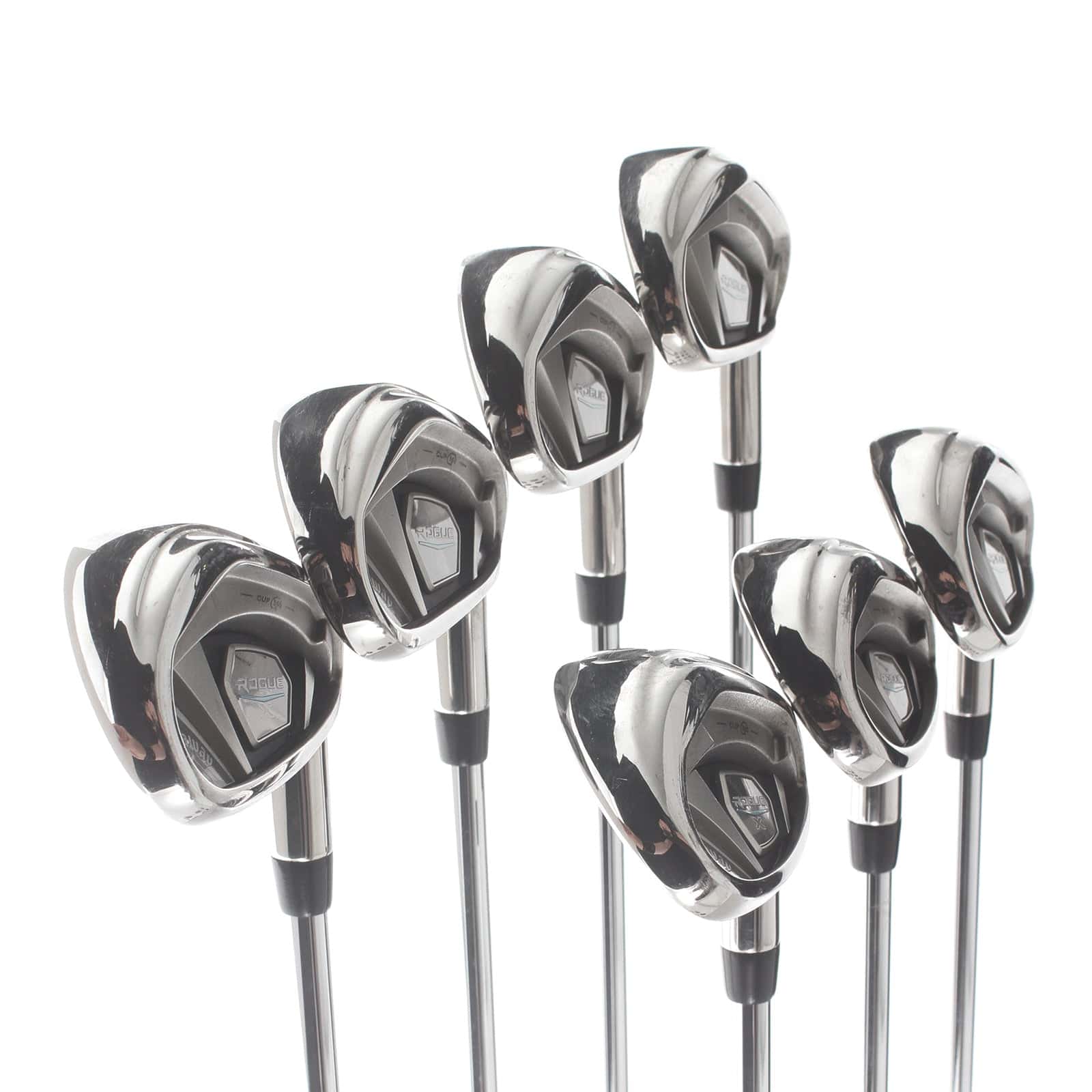 Callaway Rogue X Steel Mens Right Hand Irons 5-AW Regular - True Temper XP 95 R300 - Image 2