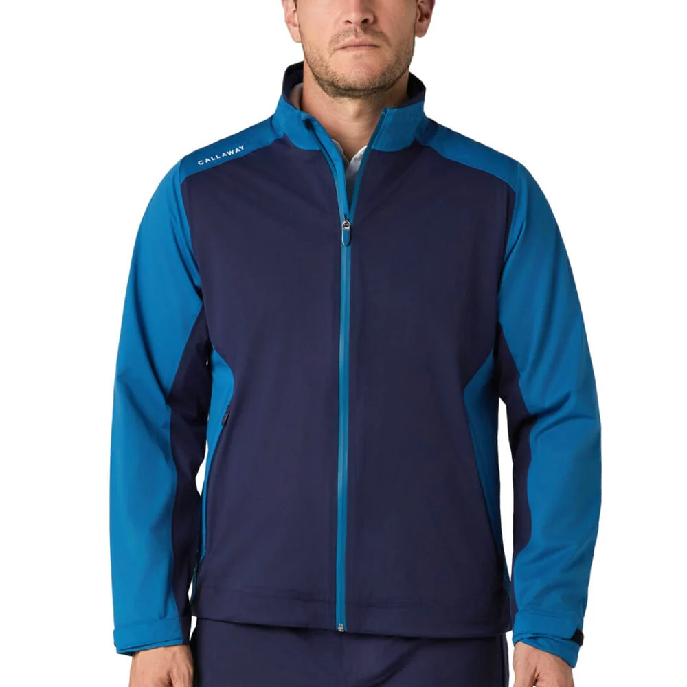 Callaway Stormlite III Waterproof Suit - Blue Sapphire/Caviar - Image 9