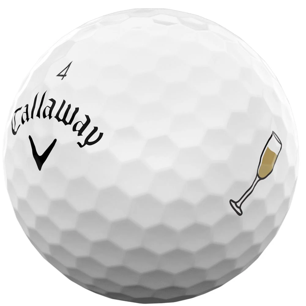 Callaway Supersoft Cheers Golf Balls - White - 12 Pack - Image 3