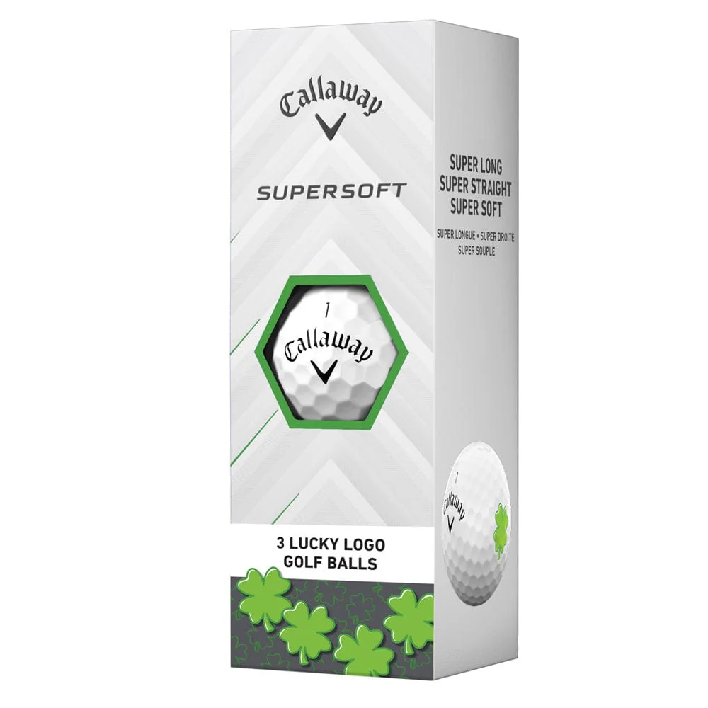 Callaway Supersoft Lucky Golf Balls - White - 12 Pack - Image 4