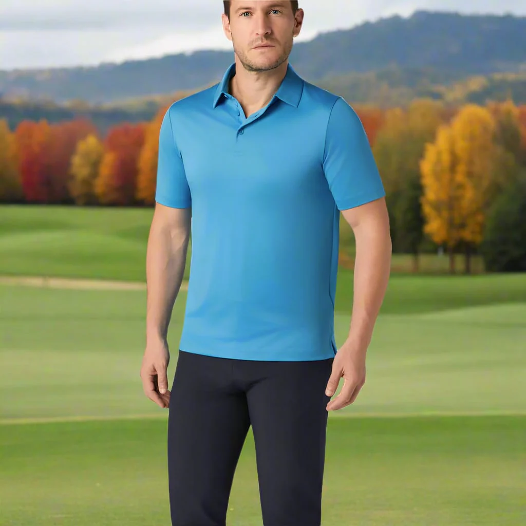 Callaway Swingtech Solid Polo Shirt - Cendre Blue - Image 5