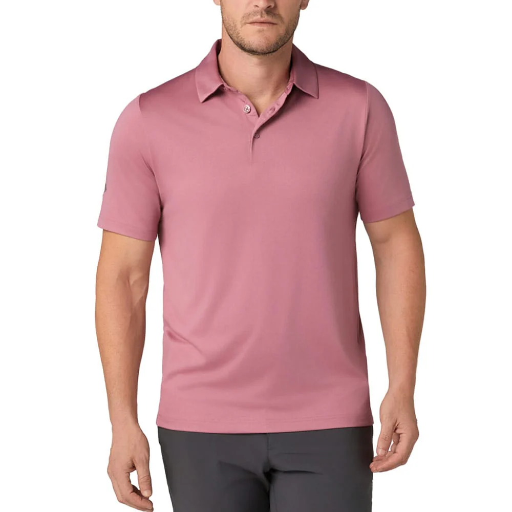 Callaway Swingtech Solid Polo Shirt - Mesa Rose - Image 3