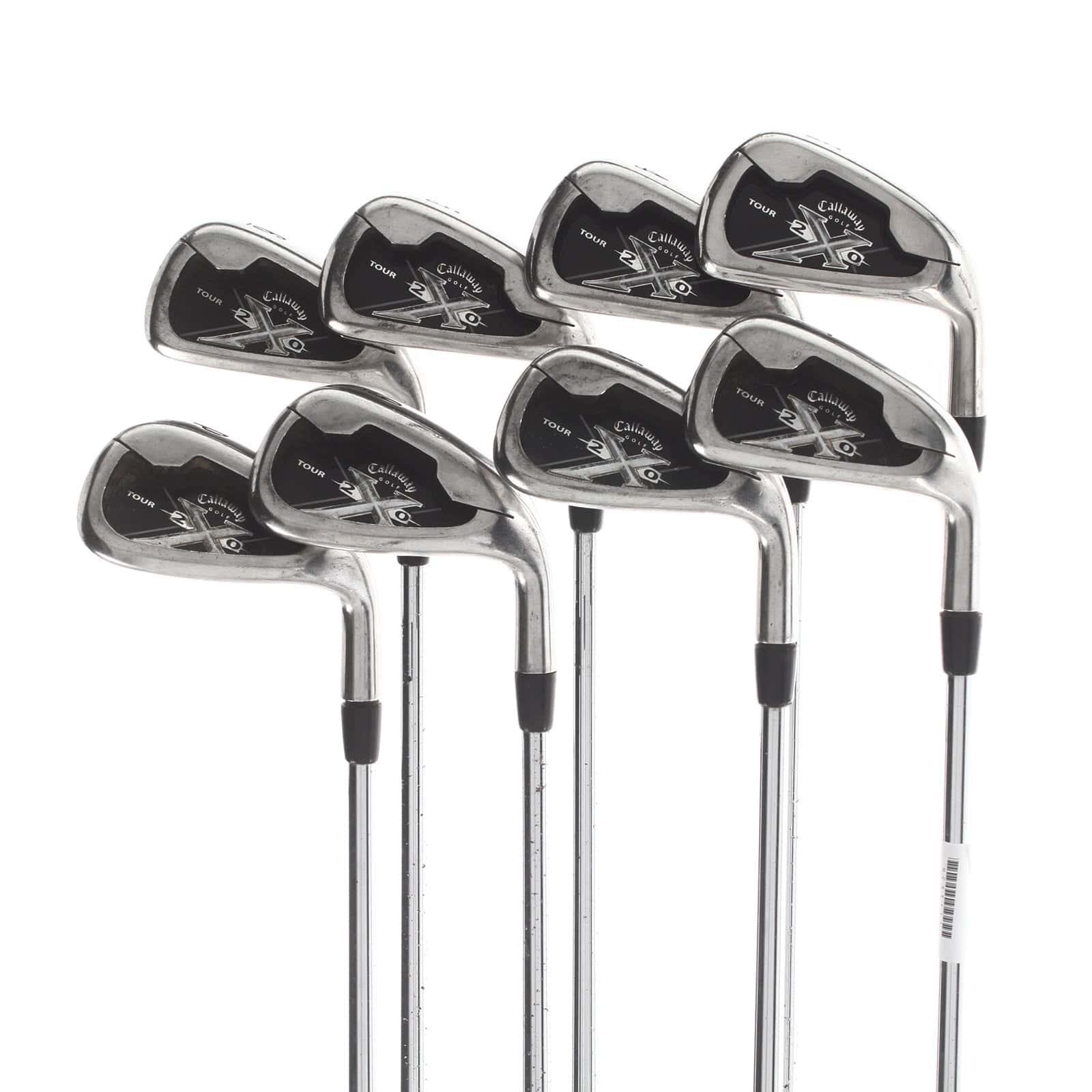 Callaway Tour X-20 Steel Mens Right Hand Irons 3-PW Stiff - Rifle 6.0