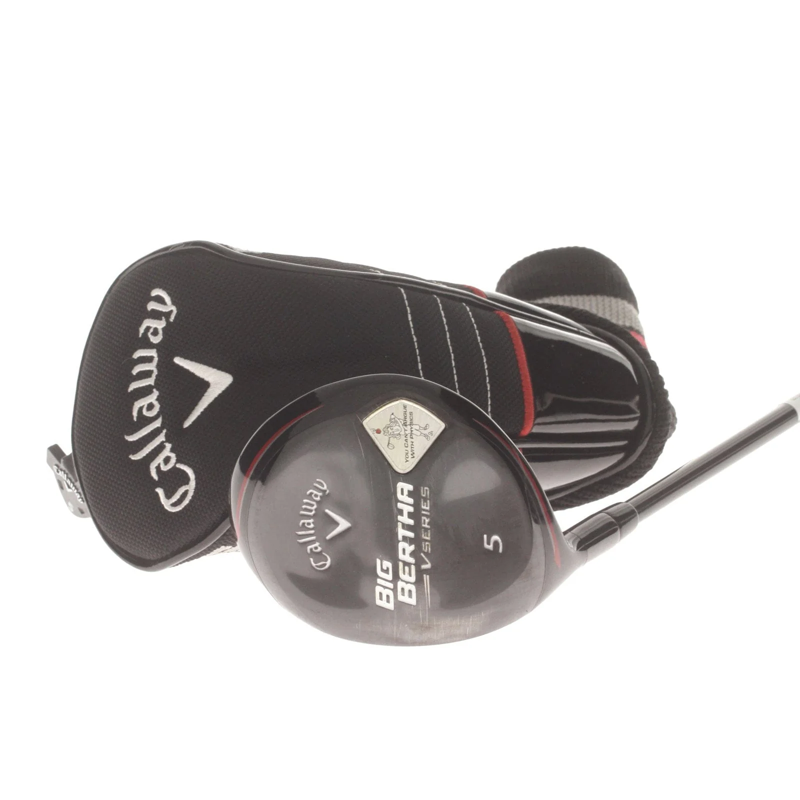 Callaway V-Series Graphite Mens Left Hand Fairway 5 Wood 18* Stiff - Bassara E52