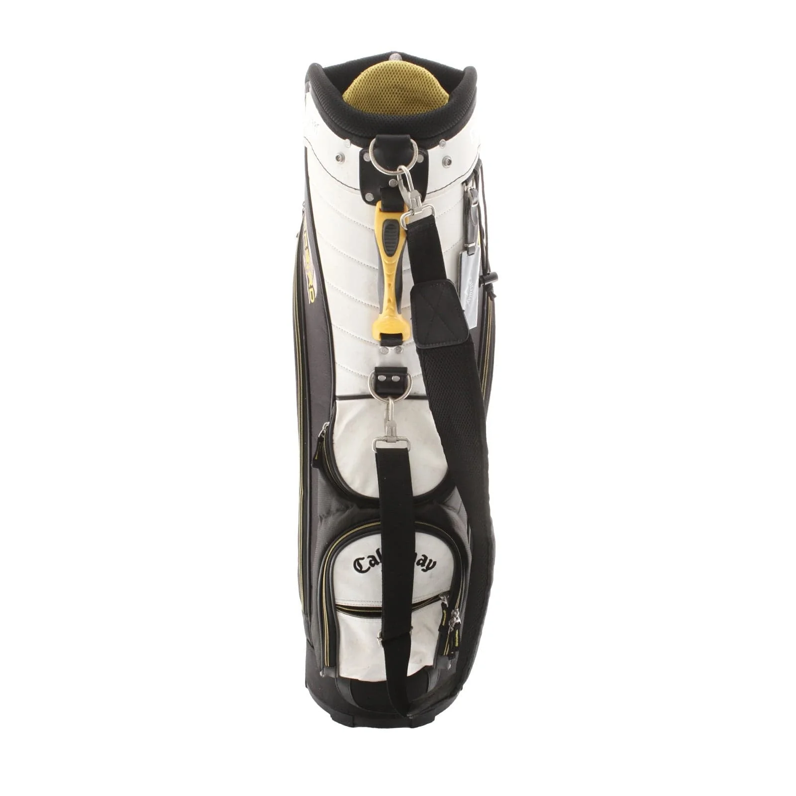 Callaway Warbird Cart Bag - Black/White/Yellow - Image 4