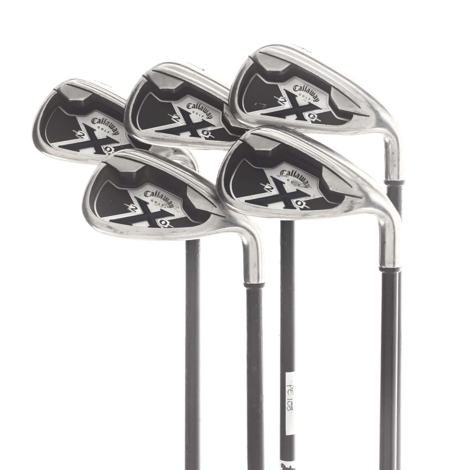 Callaway X-20 Graphite Mens Right Hand Irons 6-PW Stiff - Callaway X 75g