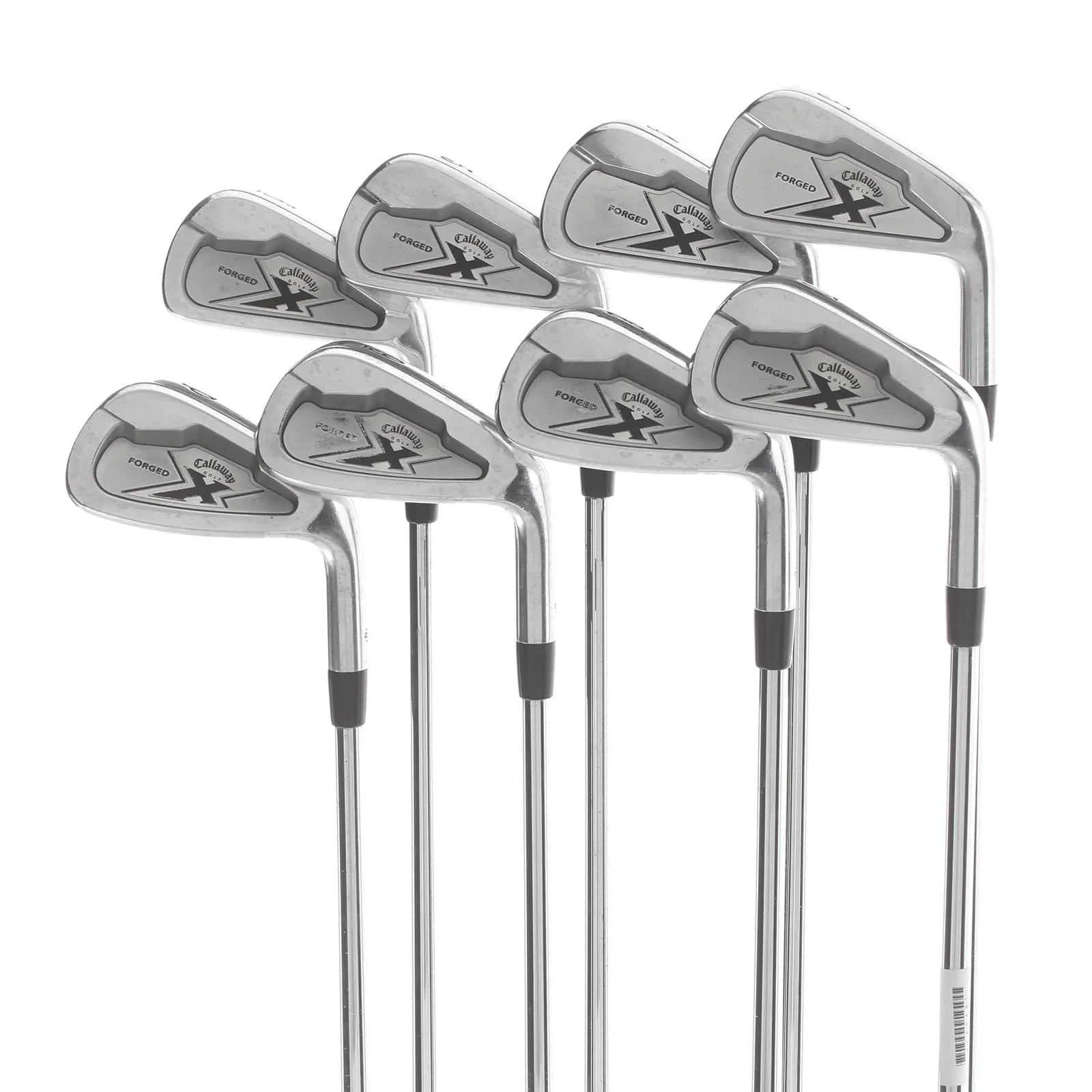 Callaway X Forged 2007 Steel Mens Right Hand Irons 3-PW Stiff - Project X Rifle 6.0