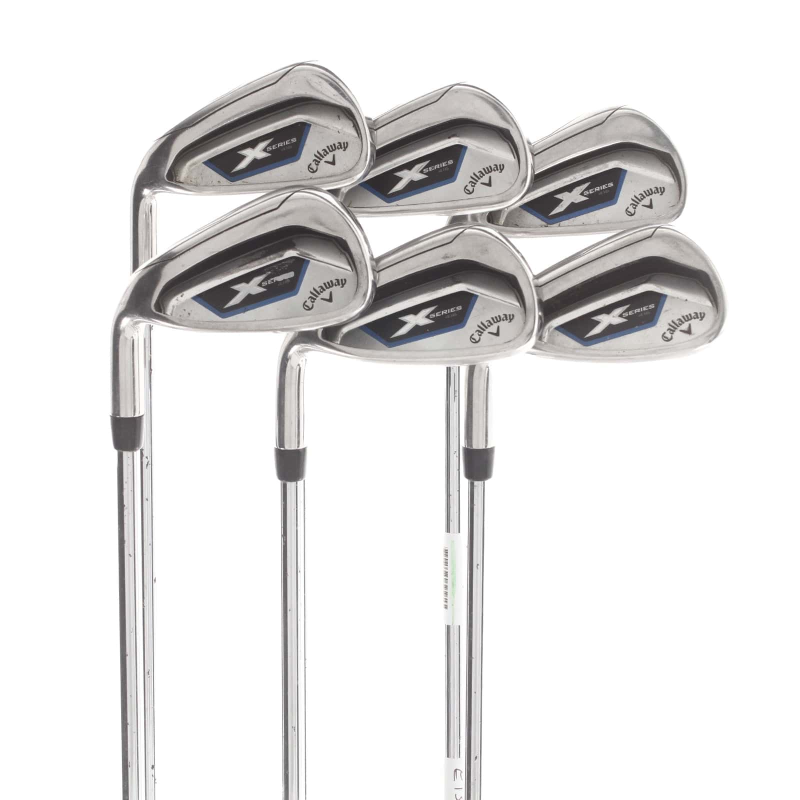 Callaway X-Series N416 Steel Mens Left Hand Irons 5-PW Uniflex - Callaway
