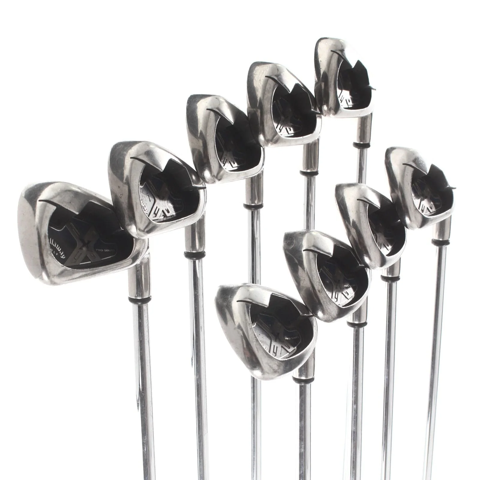 Callaway X18 Steel Mens Right Hand Irons 2-PW Regular - Dynamic Gold R300 - Image 2