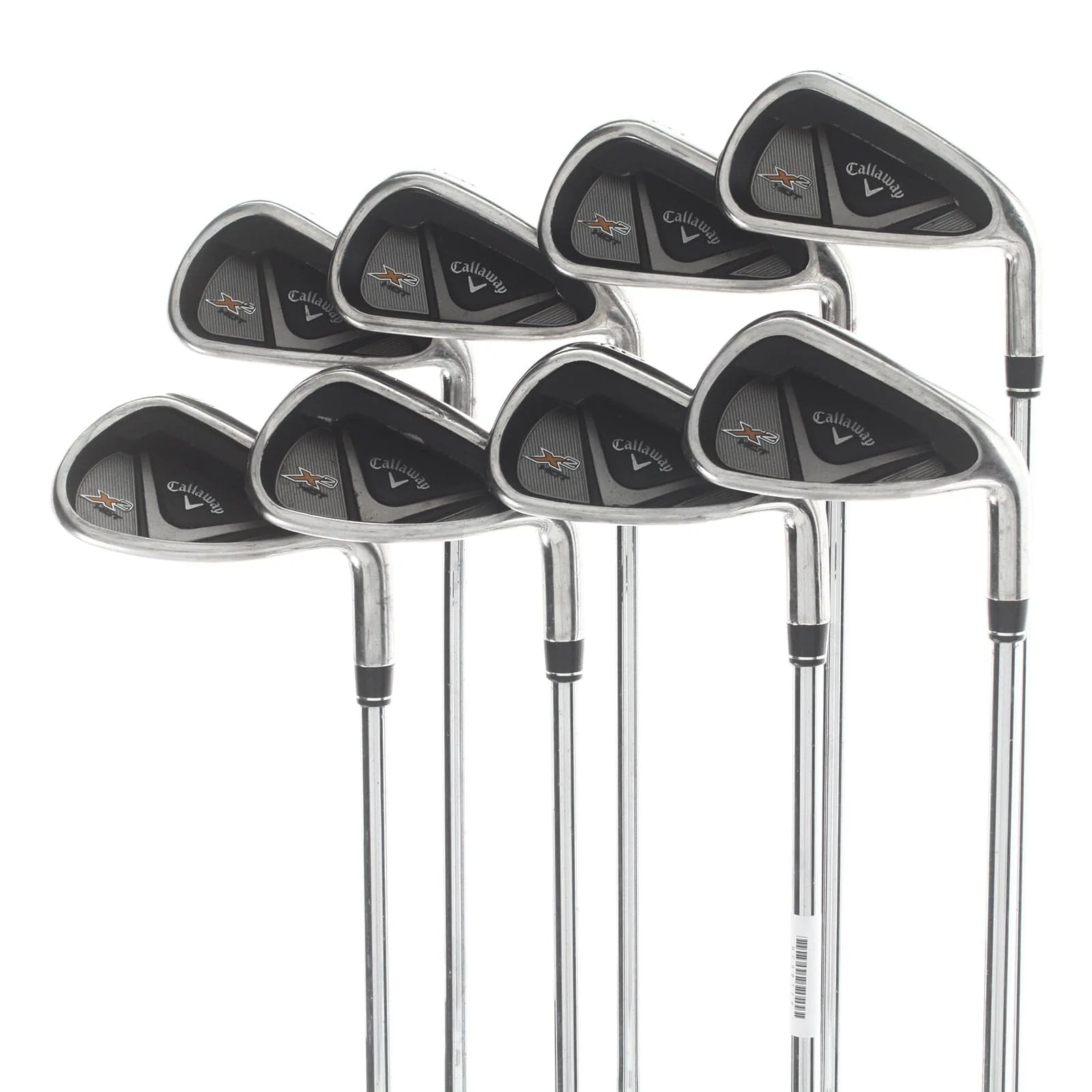 Callaway X2 Hot Steel Mens Right Hand Irons 4-SW Regular - SpeedStep 85