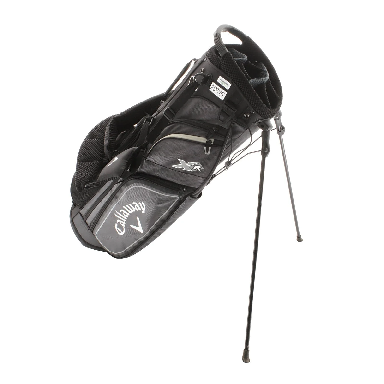 Callaway XR Stand Bag - Black/Grey/White