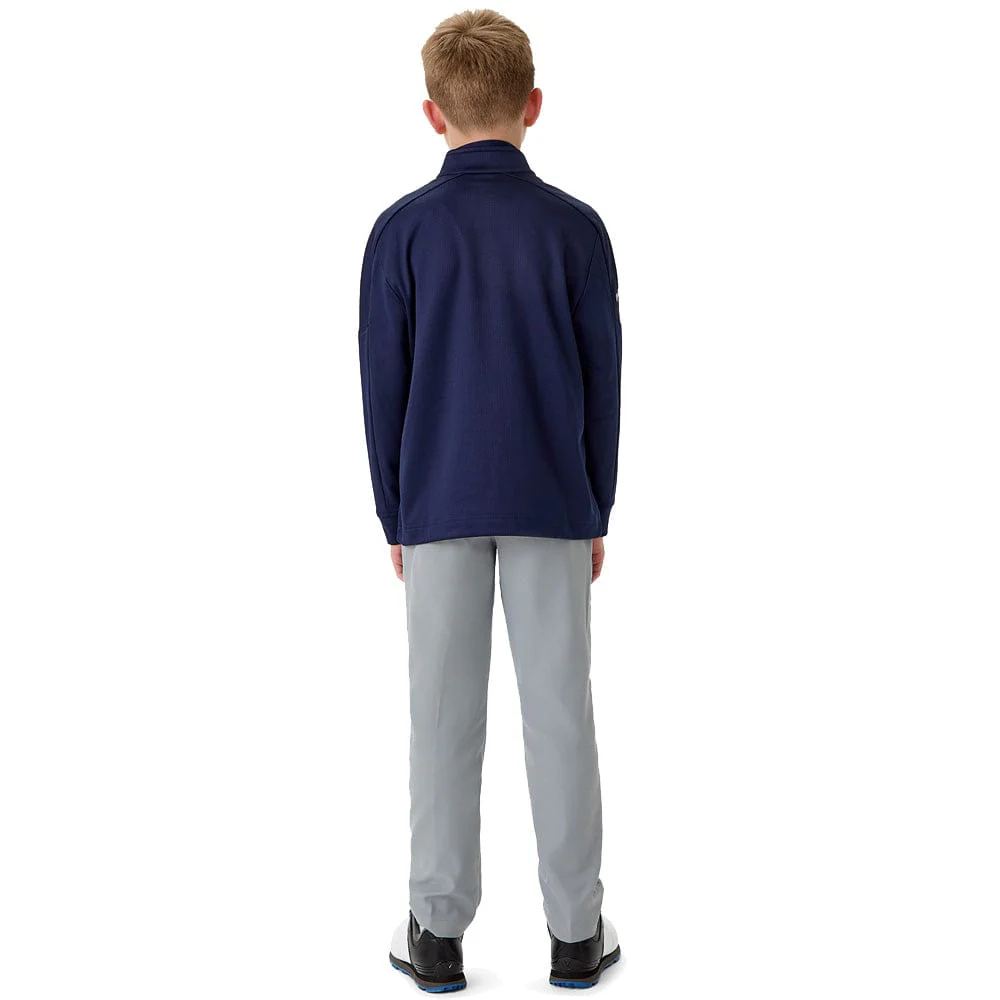 Callaway Youth Hex Fleece 1/4 Zip Pullover - Peacoat - Image 4