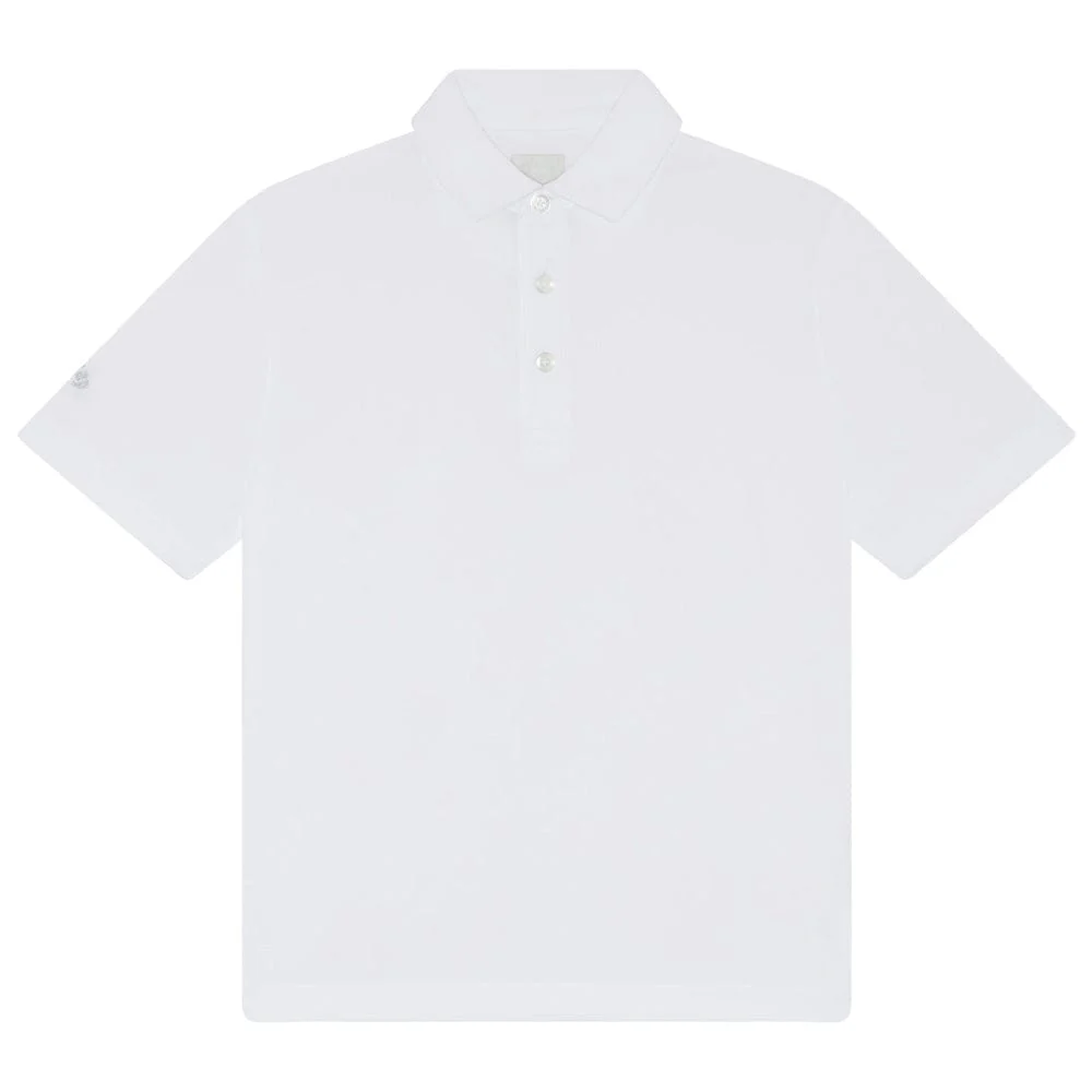 Callaway Youth Solid Polo Shirt - Bright White