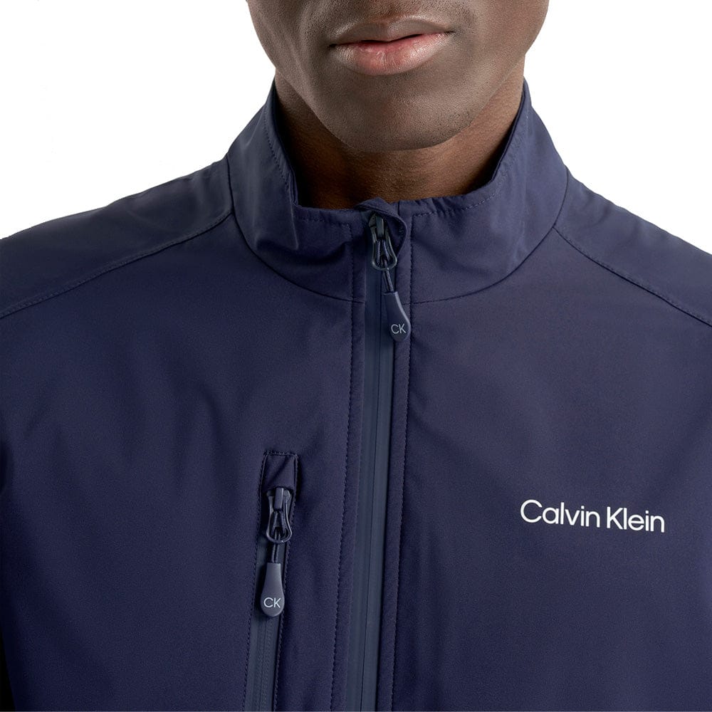Calvin Klein Acres Short Sleeve Waterproof Jacket - Navy - Image 3