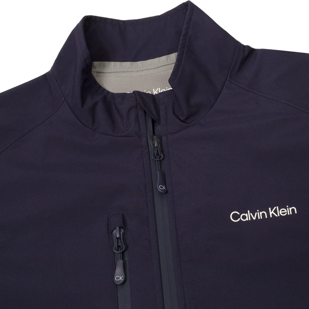 Calvin Klein Acres Short Sleeve Waterproof Jacket - Navy - Image 4