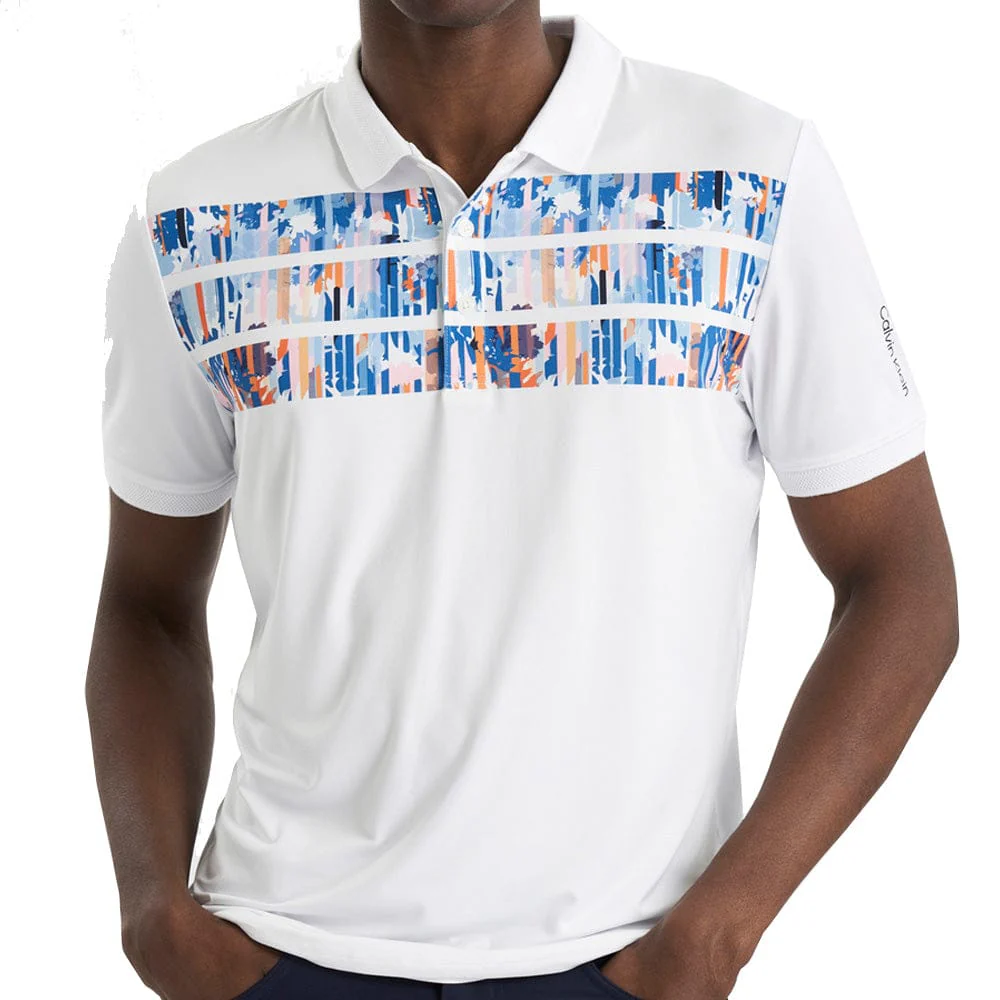 Calvin Klein Ashgrove Polo Shirt - White - Image 4