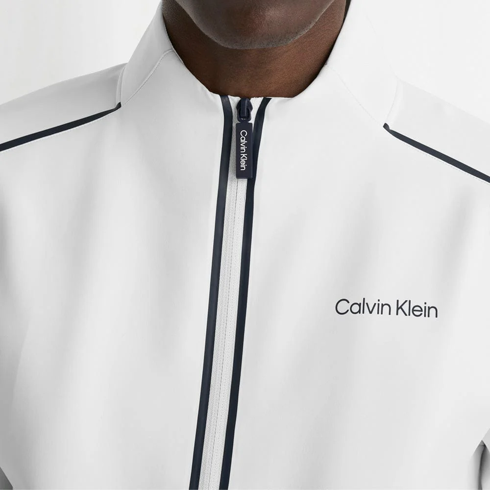 Calvin Klein Brookhill Technical Full Zip Jacket - White - Image 6