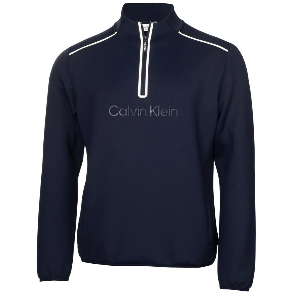 Calvin Klein Brookhill Technical Half Zip - Navy - Image 3