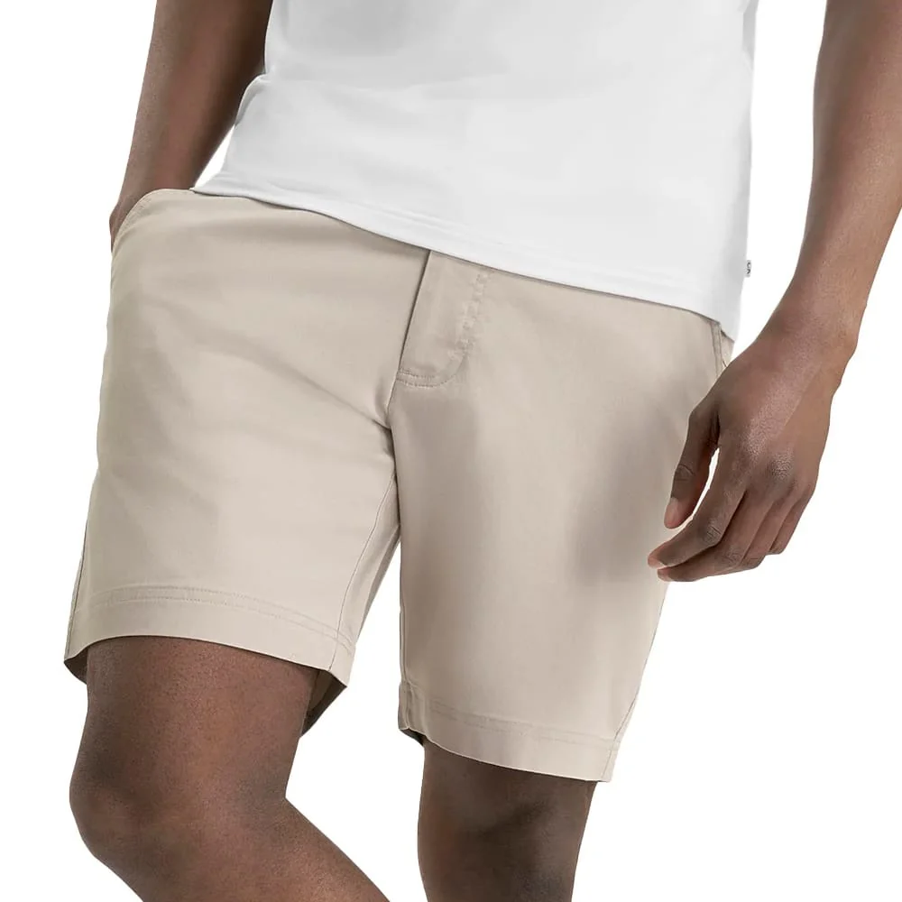 Calvin Klein Vacation Chino Shorts - Stone - Image 3