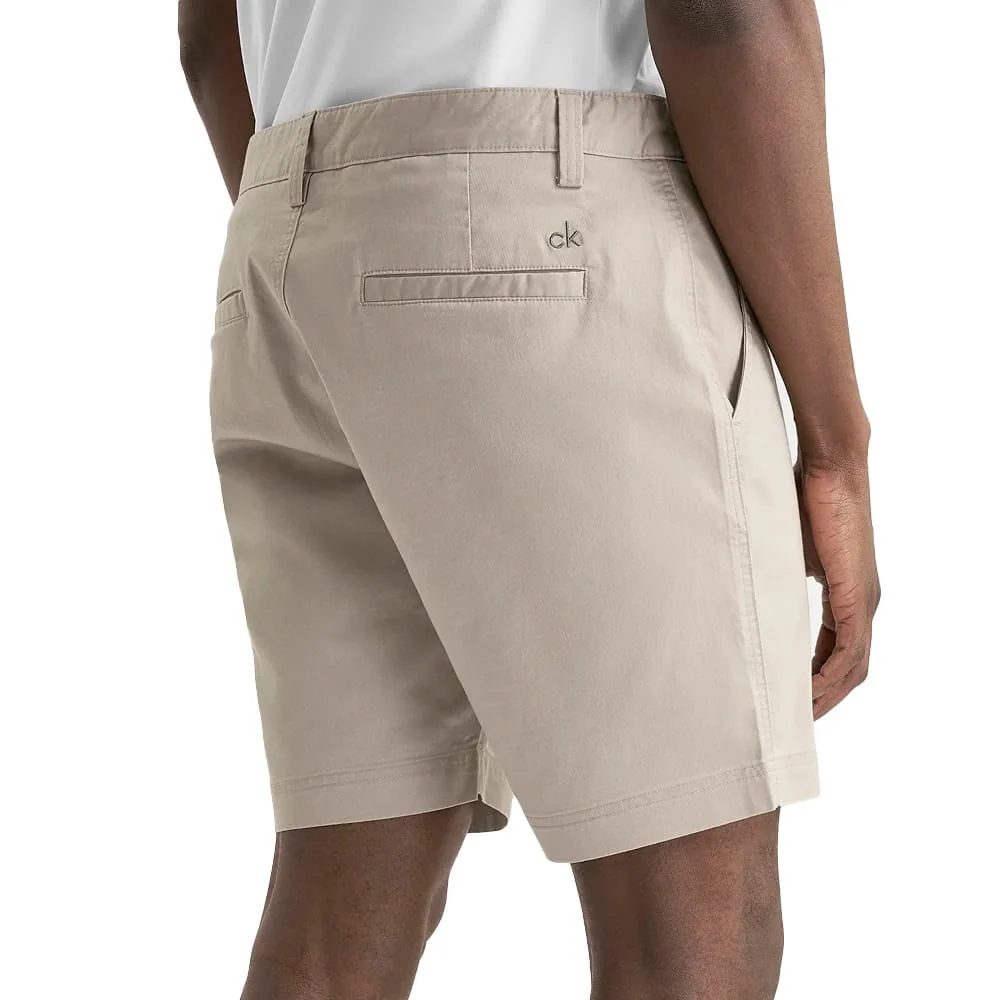 Calvin Klein Vacation Chino Shorts - Stone - Image 5