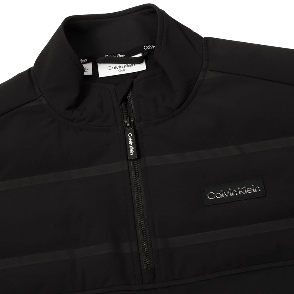 Calvin Klein Houston Hybrid 1/2 Zip - Black - Image 3
