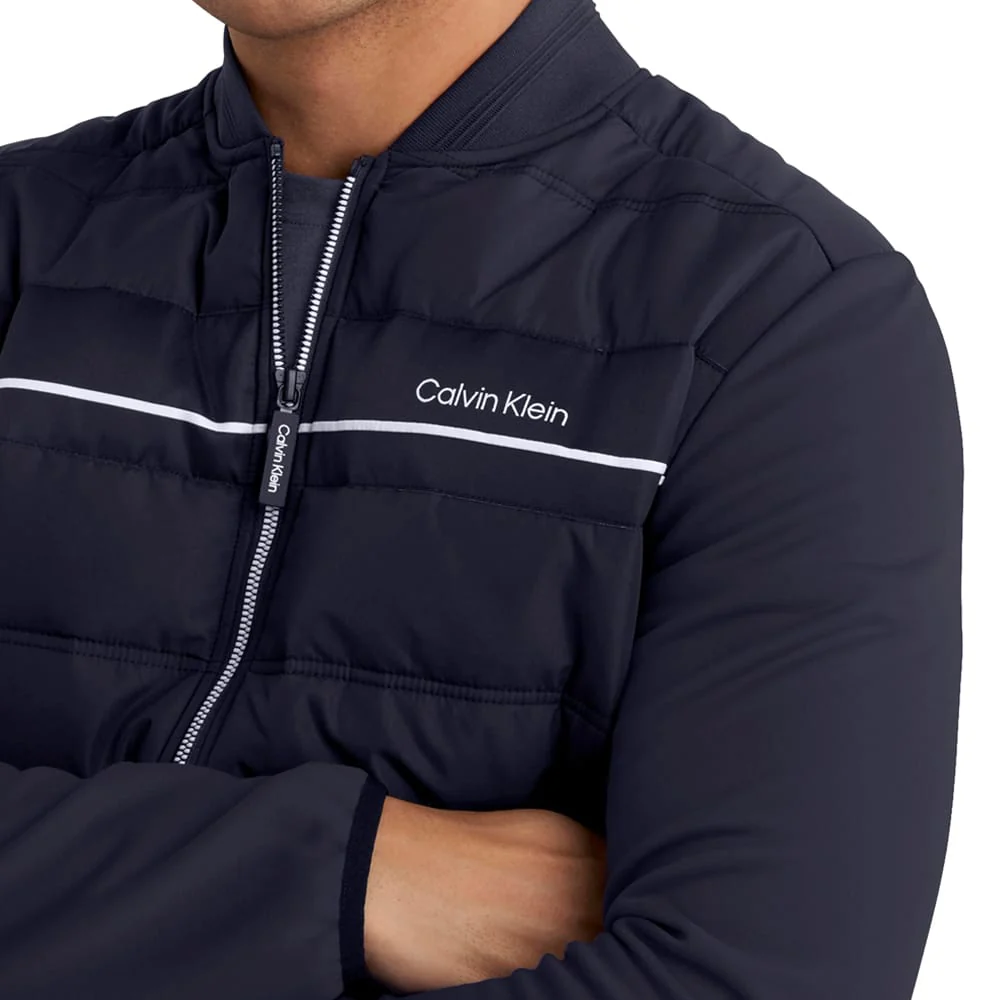 Calvin Klein Lincoln Bomber Jacket - Blue - Image 5