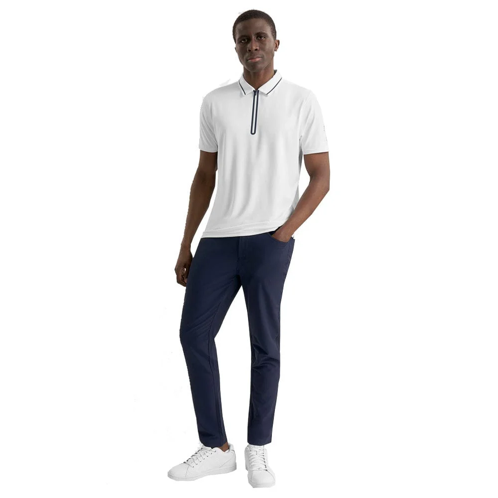 Calvin Klein Longstone Polo Shirt - White - Image 7