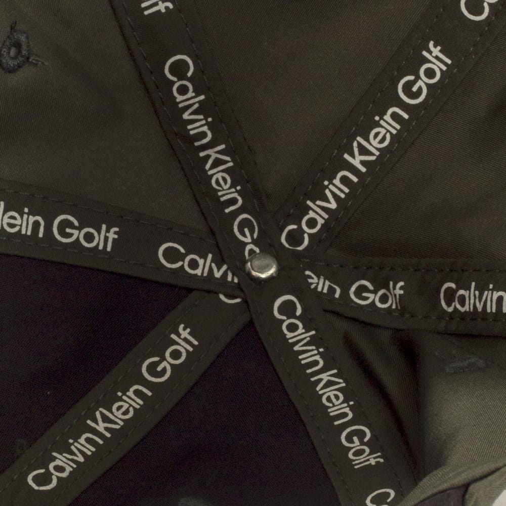 Calvin Klein Microfibre Baseball Cap - Dark Green - Image 5