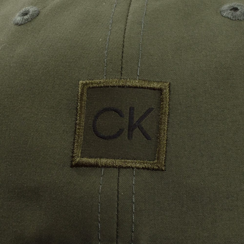 Calvin Klein Microfibre Baseball Cap - Dark Green - Image 6
