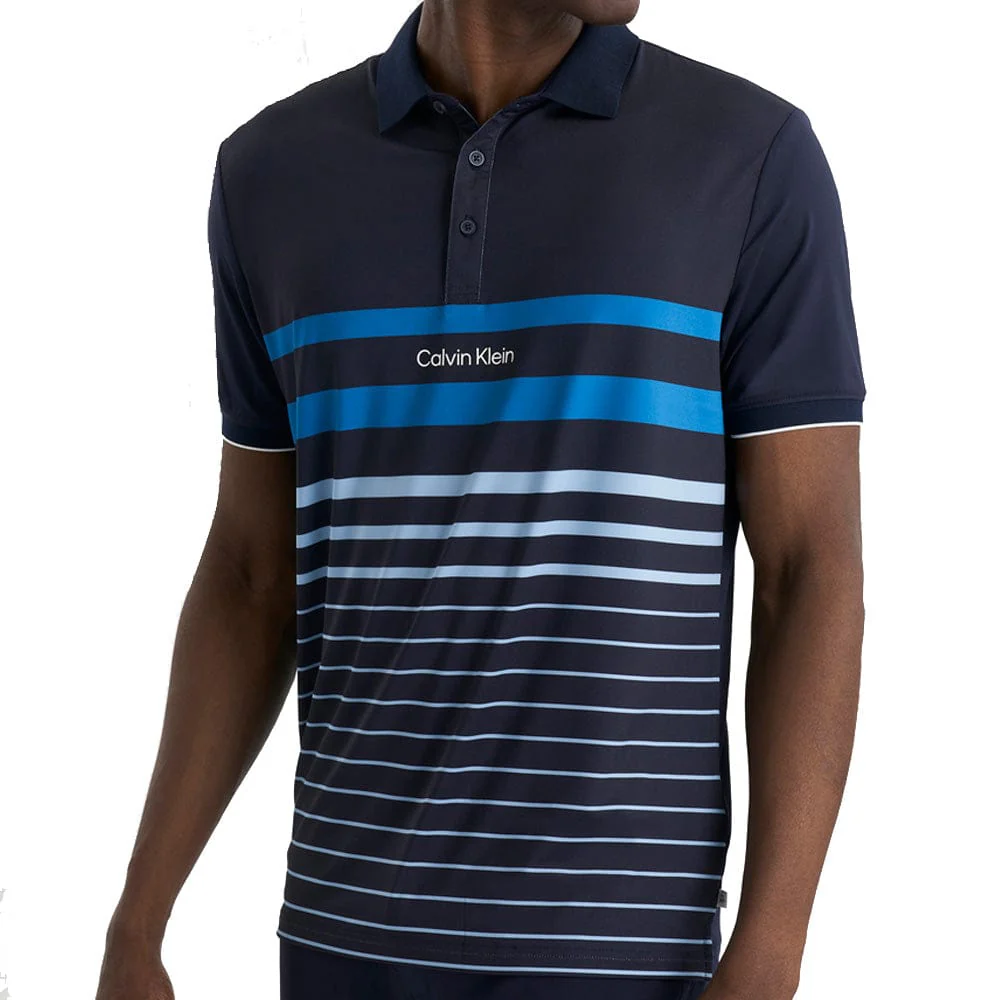 Calvin Klein Newberry Polo Shirt - Navy - Image 6